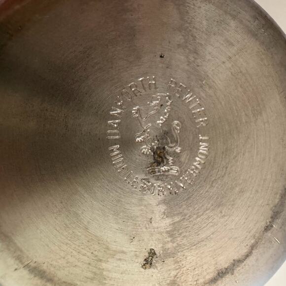 Danforth Pewter Disney Classic Winnie the Pooh Baby Cup and Bowl - Picture 3 of 11